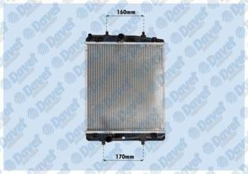 SU RADYATORU KLIMALI PEUGEOT P107 1.4HDI CITROEN C1 1.4 HDI 05-> ####