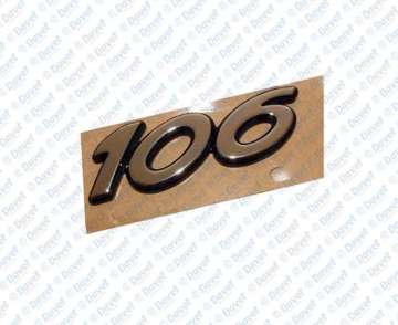 BAGAJ KAPAK YAZISI - 106 - PEUGEOT 106 94->
