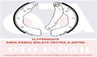 Arka Fren Balatası Kalın Tıp Vectra A Astra F Corsa C