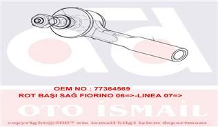 ROT BAŞI SAĞ FIORINO-NEMO-BIPPER 06=>-LINEA 07=>