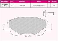 ON FREN BALATASI C1 1,0,1,4 HDI (06 / 05 ) P,107 1,0,1,4HDI (06 / 05 ) TOYOTA AYGO 1,0 1,4HDI