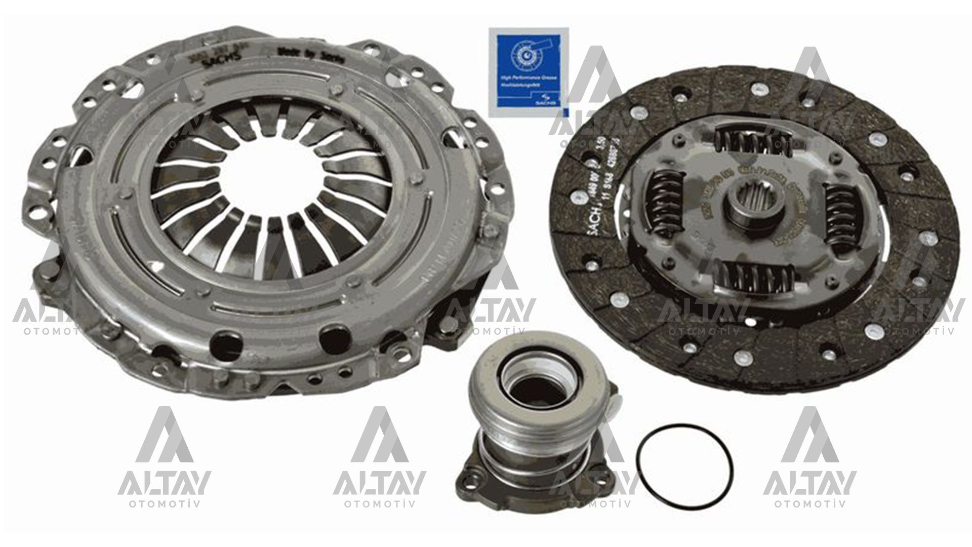 DEBRİYAJ SETİ ASTRA G / MERİVA A / VECTRA B 98=> X16XEL-Z16XE-Z16SE HİDROLİK RULMANLI