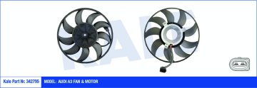 FAN MOTORU DAVLUMBAZLI AUDI A3 (200W-296mm)