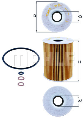 Yağ Filtresi Hu 926/5 X E60-61-63-64 M5-M6