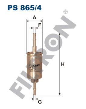 YAKIT FİLTRESİ FORD FİESTA V 1.4 16V 80HP 03/02-