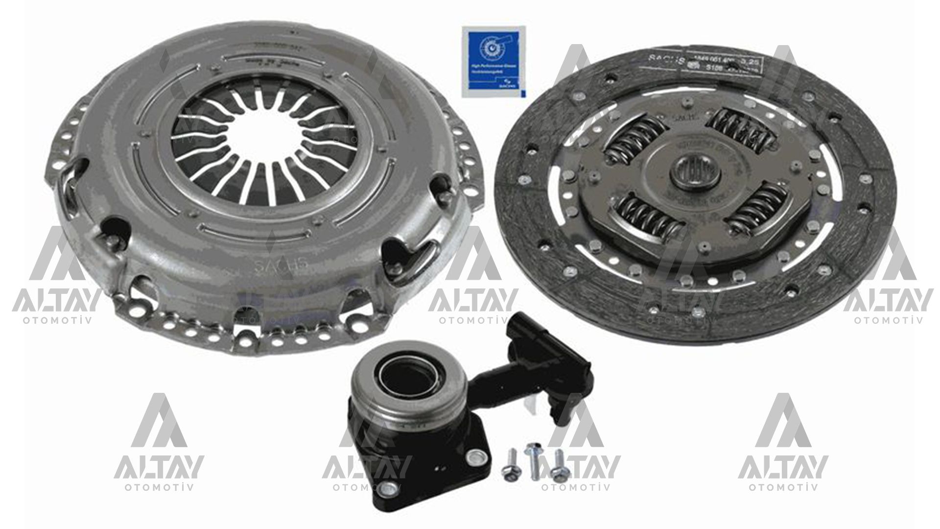DEBRİYAJ SETİ MONDEO / FOCUS / C-MAX 03=> 1.6-1.8 BENZINLI RULMANLI