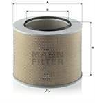 HAVA FILTRESI UZUN TIP M-BENZ ACTROS 1831-1840 MP2-MP3 OM501-502