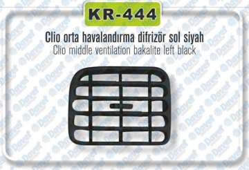 HAVALANDIRMA DIFIZOR SOL SIYAH ORTA CLIO