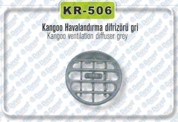 ORTA HAVALANDIRMA DIFRIZORU KANGOO (GRI)