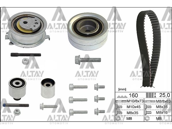 TRİGER SETİ CADDY / TRANSPORTER T6 / POLO / GOLF6 / JETTA / PASSAT / CRAFTER / AMAROK / A3 / A4 / LEON 10=> CAYB-CAYC-CAYD-CAAB-CAAC-CKUB-CKTB-CFFB-CFWA-CAGA-CDCA-CDBA-CNFB-CSHA-CNEA 1.2 TDİ-1.6 TDİ-2.0 TDİ