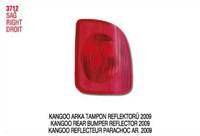 REFLEKTOR ARKA TAMPON SAG ( RENAULT : KANGOO III )