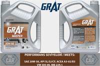 Motor Yağı 7 Litre 20W50 Apı Sl / Cf