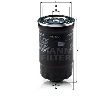 MAZOT FİLTRESİ (METAL) BLUE 1.6CRDI 11> İ30 2.0CRDI(07-11)-İ20 1.4-1.6CRDI 08>TUCSON JEEP 2.0CRDI