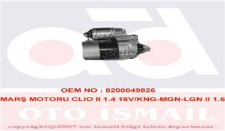 MARŞ MOTORU CLIO II 1.4 16V/KNG-MGN-LGN II 1.6 16V K4M/K7M