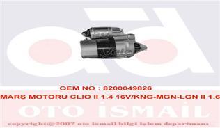 MARŞ MOTORU CLIO II 1.4 16V/KNG-MGN-LGN II 1.6 16V K4M/K7M