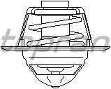 TERMOSTAT GOLF V-VI-PLUS-JETTA III-PASSAT-SCIROCCO-TIGUAN-A3-A4-A6-ALTEA-LEON-TOLEDO 2.0TDI (87C)