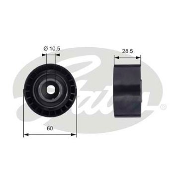 EKSANTRIK GERGI RULMANI ORTA ESCORT V-VI-VII 92-99-FIESTA III 92-95-MONDEO 1.6I 16V-1.8I 16V