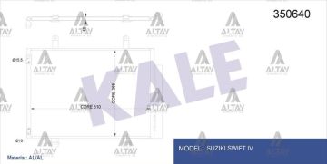 RADYATÖR KLİMA SWIFT 10=>