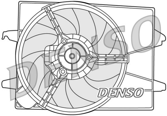 Fan Motoru  Fıesta 1.4 Tdcı