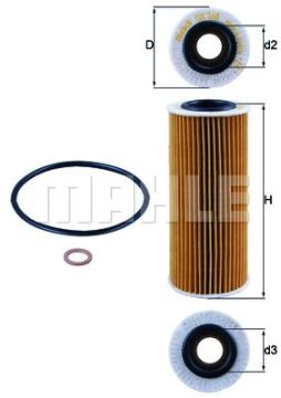 YAG FILTRESI BMW M47 E87 E46 E90 E60 E65 X3 E83