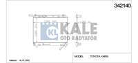 RADYATOR YARIS 1,4 D 4D 05+