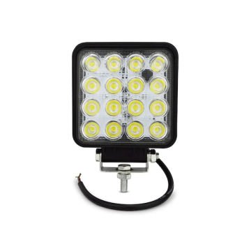 ÇALIŞMA LAMBASI 16 LED KARE 12-24V 25MM