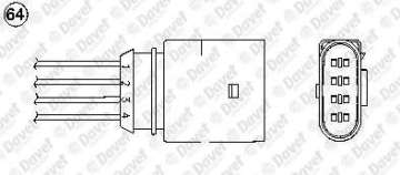OKSIJEN LAMBDA SENSORU PASSAT 1.8 TURBO 96...00  A4 A3 1.8T OZA659-EE17   ####