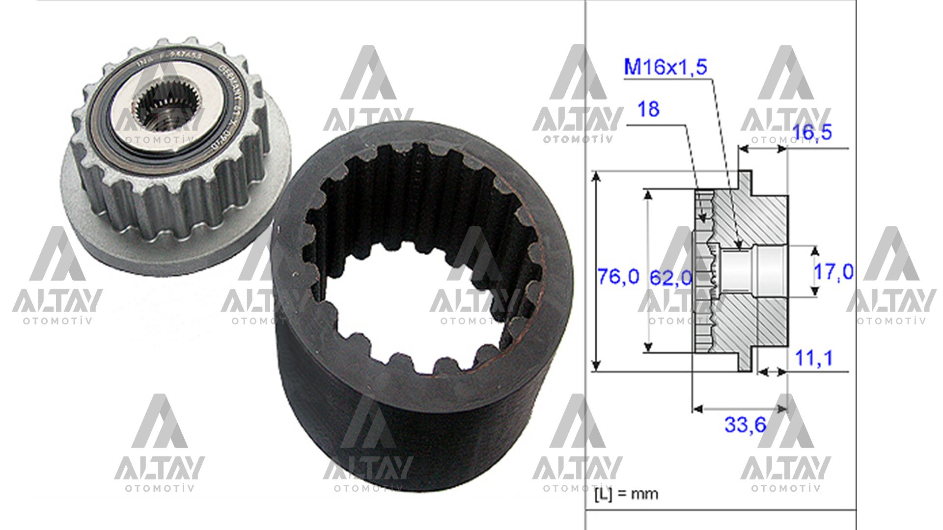 KAPLİN KAYIŞ SETİ TRANSPORTER T5 / TOUAREG 04-10 AXD-AXE-BAC 2.5 TDİ