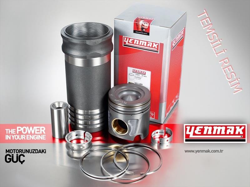 MOTOR PİSTON+SEGMAN STD (0.40mm KISA PİSTON) P206-P307-C3-FIESTA 1.4 HDI-TDCİ (DV4 TD) (73.70)