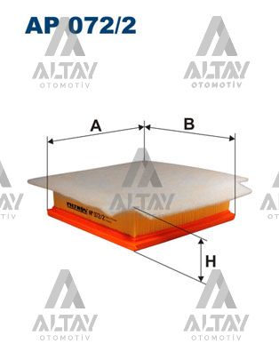 HAVA FİLTRESİ CORSA D Z13DT-A13DTE-A13DTR-Z13DTE-A13DTC