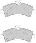 ARKA FREN BALATASI-CIFT TEKER-  (VW CRAFTER 06-16  MERCEDES SPRINTER 06-16)