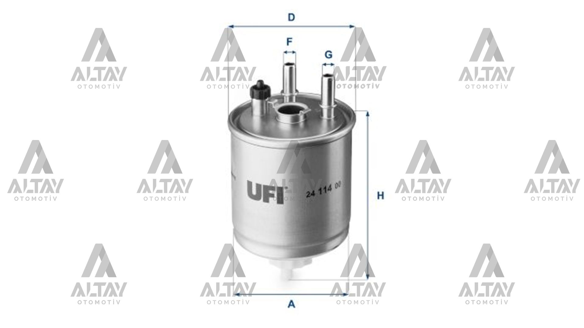 YAKIT FILTRESI ( MAZOT) KANGO II / LAGUNA III / LATITUDE 10=> 1.5 DCI-2.0 DCI AÇIK TIP OEM (ORİJİNAL EQUİPMENT MANUFACTURER)