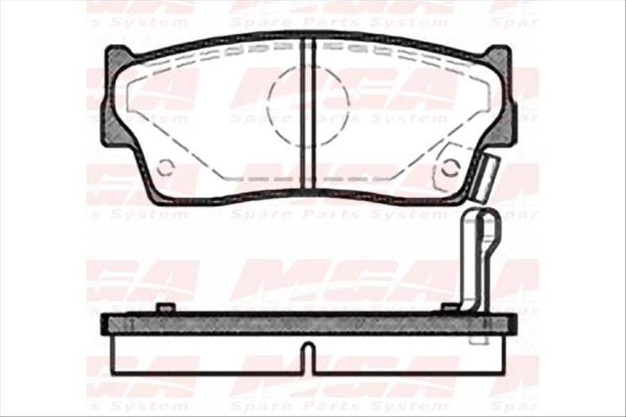 BALATA FREN ON-(SUZUKI: VITARA 90>98 ''3KAPI'' )
