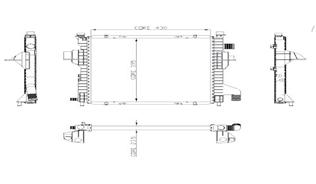 MOTOR RADYATOR TWINGO 1,1Y 8V RN / RT