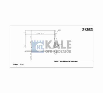 RADYATÖR KLİMA QASHQAI 07-13 1.6 BENZİNLİ