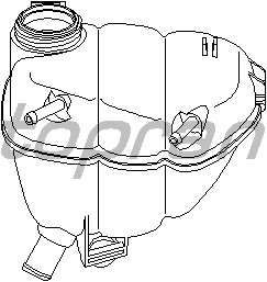 Genleşme Kavanozu (Radyatör Ek Su Deposu) Opel Vectra B 1.6İ 16V-1.7Td-1.8İ 16V-2.0İ 16V-2.6İ V6