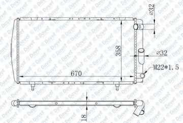 Motor Radyatoru (667×355×18) R21 86> Manuel
