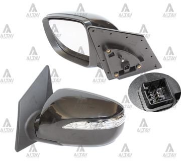 AYNA DIŞ DİKİZ IX-35 10-15 ELEKTRİKLİ SİNYALLİ ISITMALI SOL