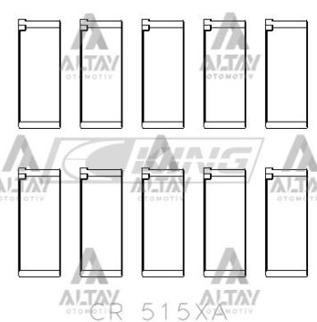 YATAK KOL TRANSPORTER T4 / LT35 91=> ANJ-AVR-ACV-AHD-AJT 2.5 TDİ (77292610) (0.25)