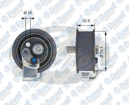 EKSANTRIK GERGI RULMANI A4 A6 PASSAT 1,8 / 1,8 T>05