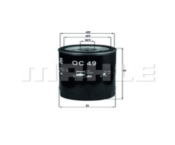 YAĞ FİLTRESİ H14W07 E30-28-34 M20