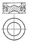 PISTON + SEGMAN STD ADET ( FIAT : DUCATO 2.3 JTD 07.06-- EURO4 )