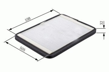 POLEN FİLTRESİ MONDEO I (93-96)- MONDEO II (96-00)-ASTRA 1.4 (91-98) COUGAR (98-01)