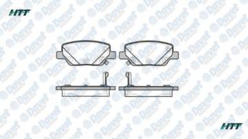 Arka Fren Balatası Egea 1,3D Multıjet / 1,4 / 1,4Lpg / 1,6 / 1,6D Multıjet