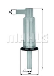 YAKIT FILTRESI MERCEDES OM615 OM616 OM617 W123 W202 W124 W460