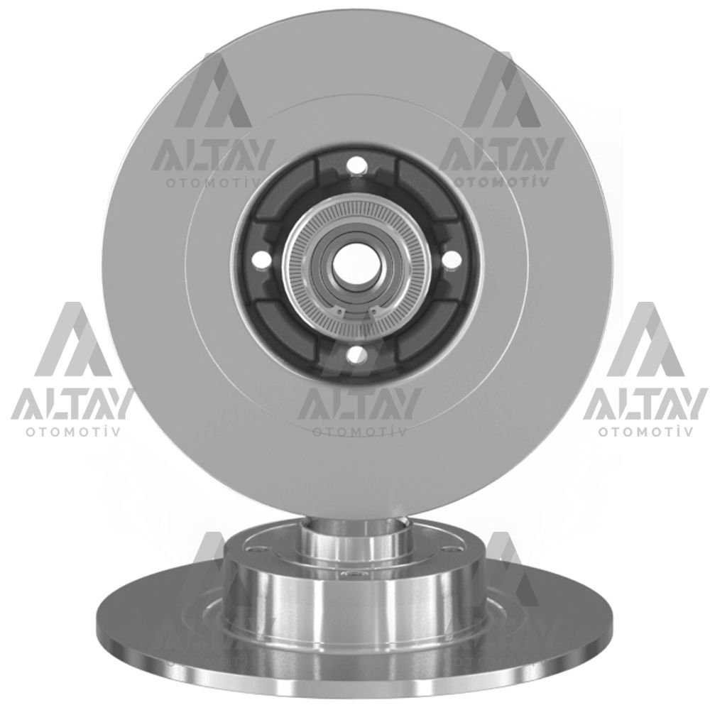 FREN DİSKİ MEGANE II 03-09 SW / SCENIC II 03-09 ARKA DÜZ RULMANLI 270-4
