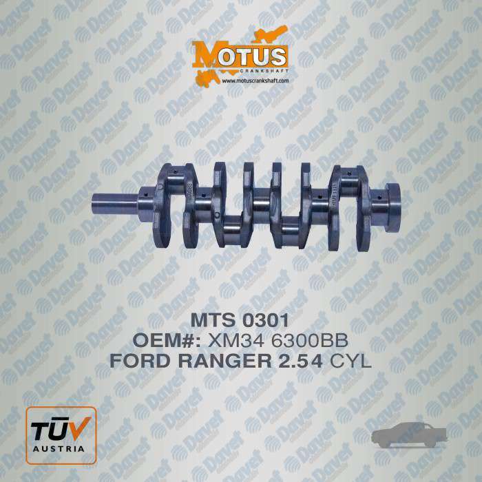 KRANK MILI RANGER - MAZDA B2500 2,5TD 98>12