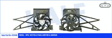 FAN MOTORU DAVLUMBAZLI VECTRA B 1.6-1.8-2.0-2.5 (120W-310mm)