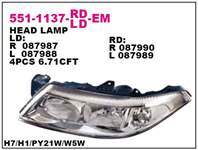 ON FAR SOL ELEKTRIKLI RENAULT LAGUNA 01-