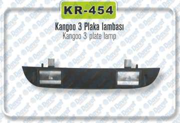 PLAKA LAMBASI KANGOO III 09->
